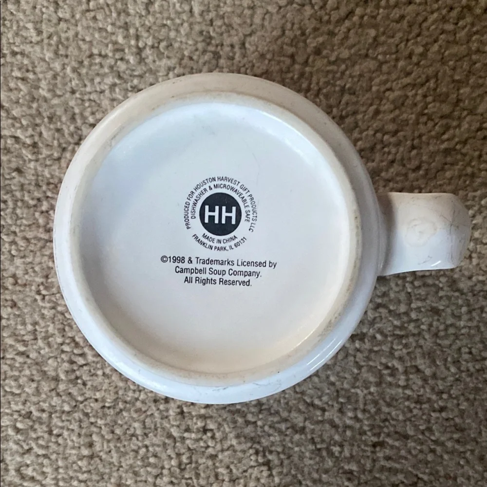 Adidas Red and White Ceramic Dining Mug - Picture 4 of 5